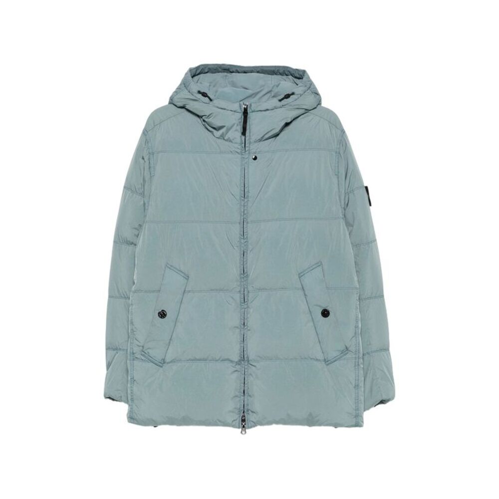 Stone Island Blue Jackets - Padded & Down Jackets Men